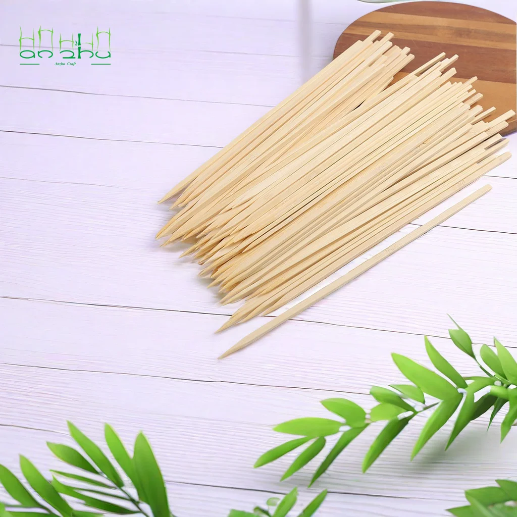 Comfy Package bamboo skewers for grilling, kebabs, fruits, appetizers and cocktails