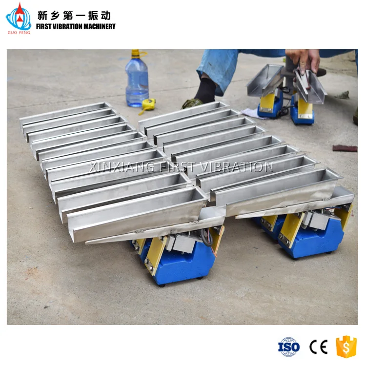 Мини электромагнитный автоматический вибрирующий питатель серии GZV для сахарного порошка