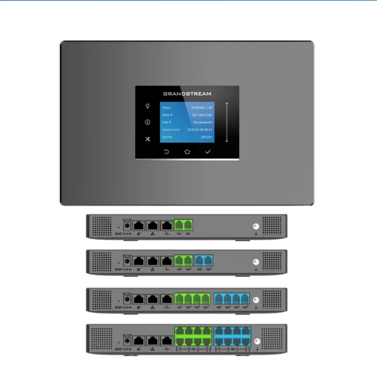 Unified Communication & Collaboration Solution IP PBX UCM6300 Audio Series Grandstream UCM6302