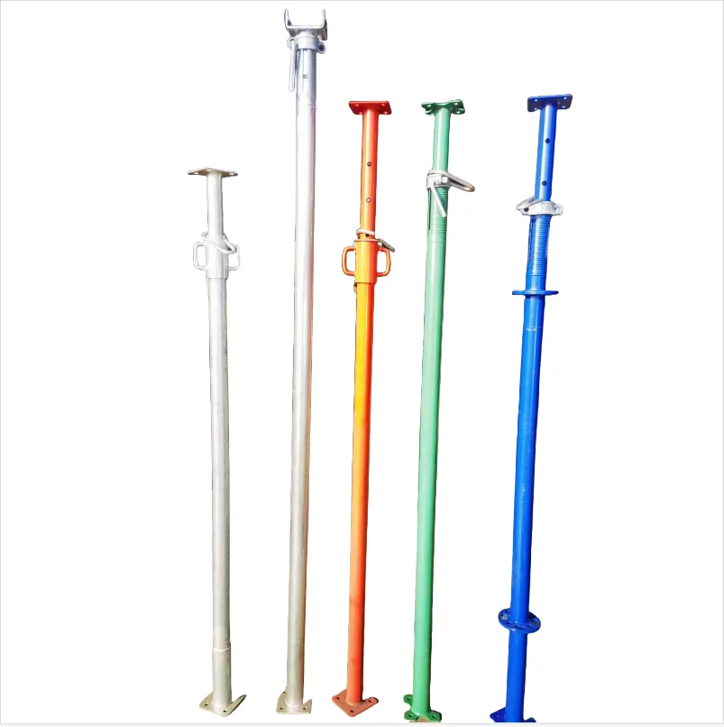 Construction Adjustable Steel Props Used Sleeve-nut Telescopic Metal Strut Etais Metallique For Building