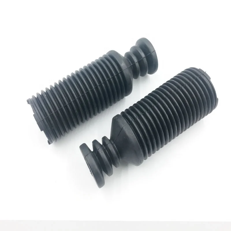 Front rubber bellows dust cover for shock absorber