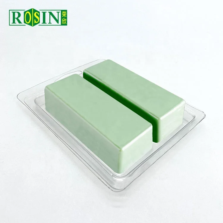 2 cell plastic clear pvc blister wax melt mold clamshell packaging suppliers for soap container
