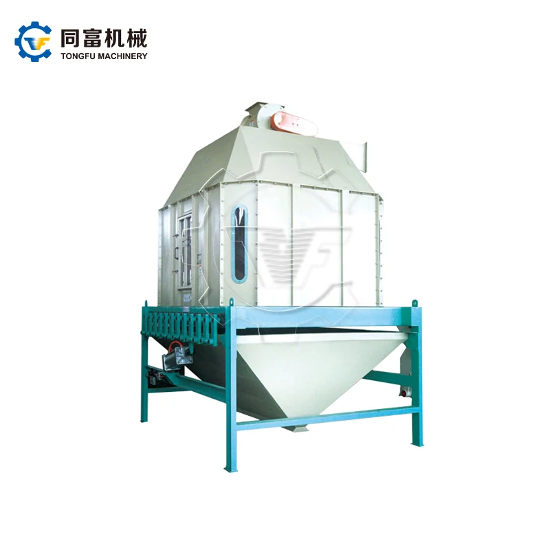 Energy Saving Biomass Counter-Flow Pellet Cooler