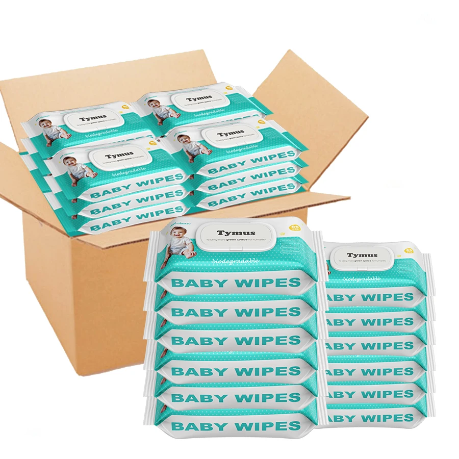 Wholesale  Custom Wet Wipes Care Sensitive Soft Babies Non-Woven Fabric Cleansing Babys Wet Wipes For Babies