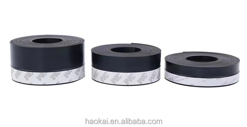 Silicone Weather Stripping Under Door Draft Stopper Adhesive Tape Door Window Seal Strip
