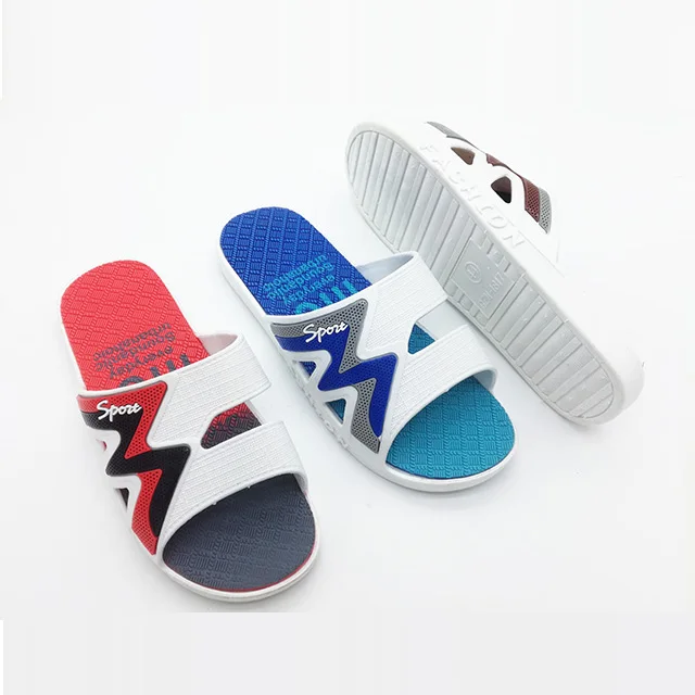 2021 summer hot sale latest pcu material indoor plastic men slippers