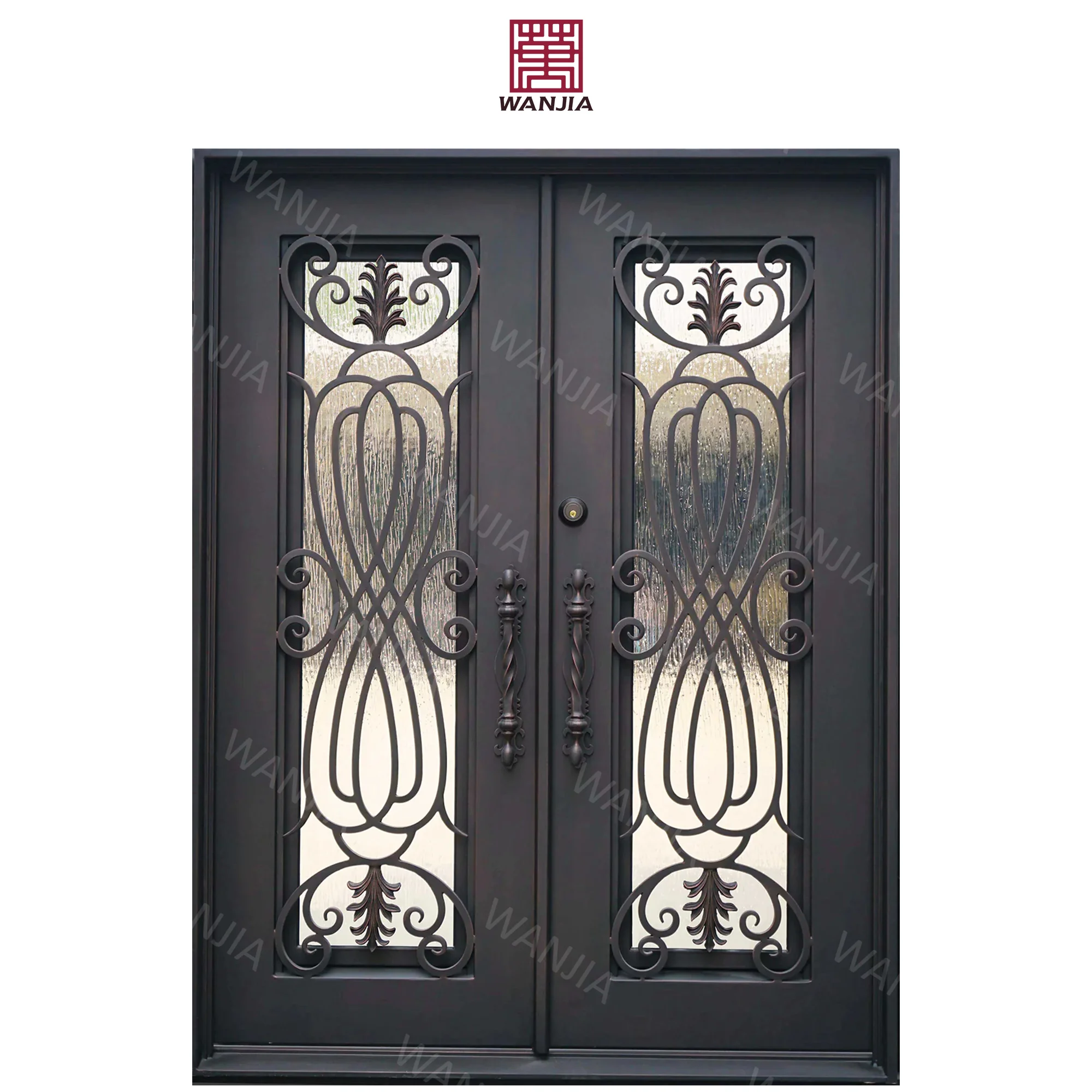 modern iron door designs customize wrought iron door for houses entry front glass french doors