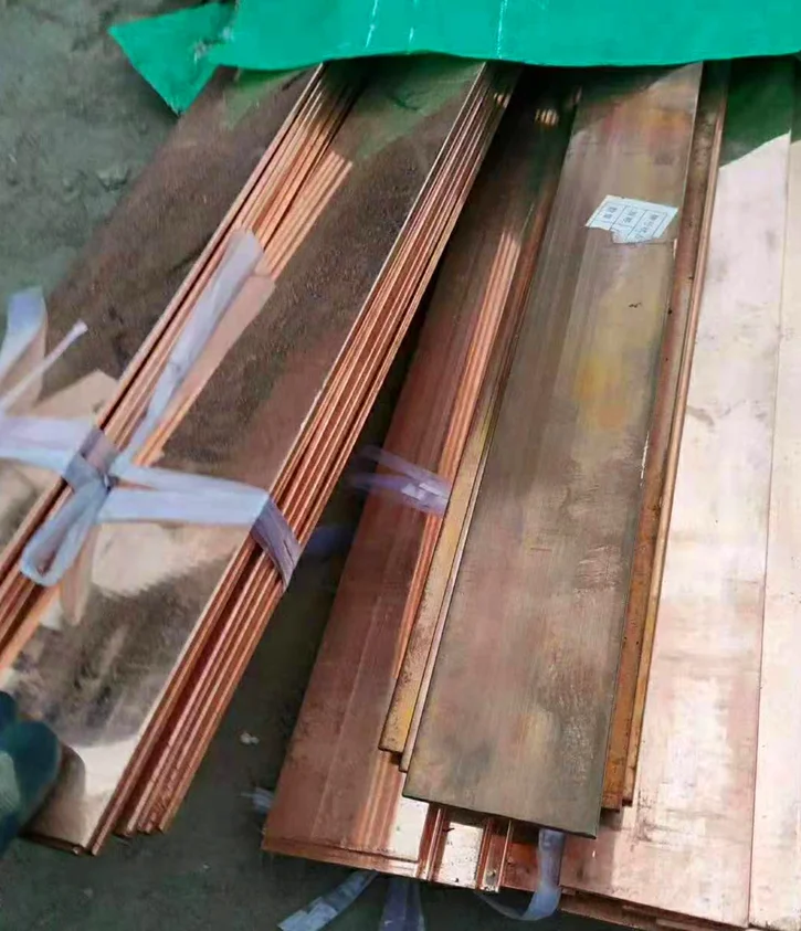 Hot sale copper bar C11000 C1100 T2 pure brass round copper rod 8mm