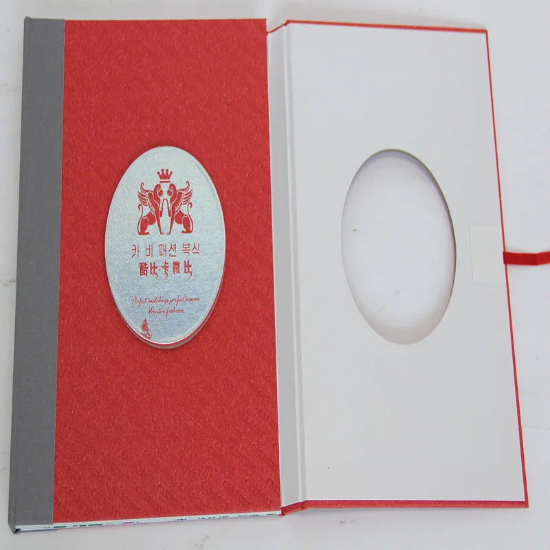 High Quality Wholesale Red Logo Printing Paper Books Custom Offset Printing Book Printing Recyclable Paper Catalogue Brochure