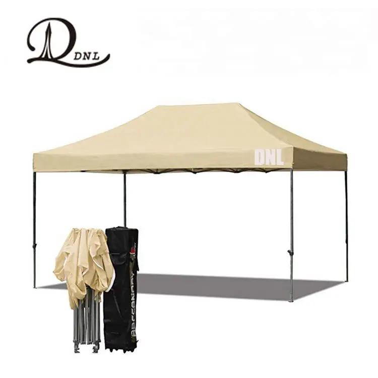 Customized logo printing pop up marquee 10*15 folding frame canopy outdoor event trade show display tent