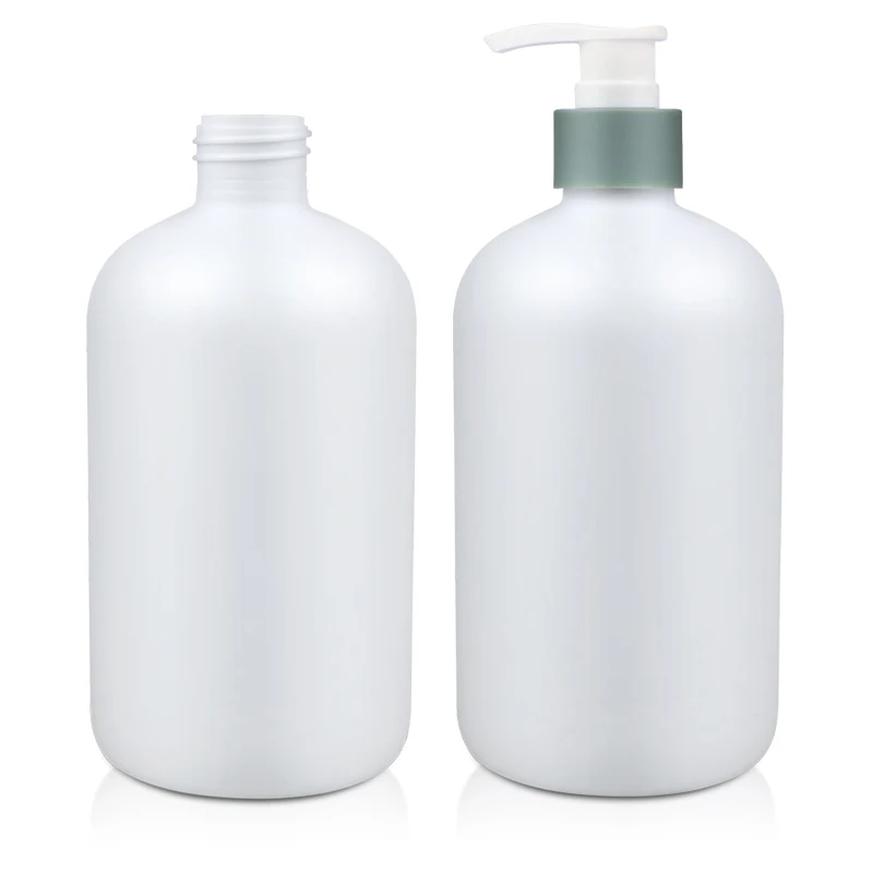 Idealpak Wholesale PE Material Hand Sanitizer Spray Bottles 500ml Luxury Plastic Shampoo Bottle
