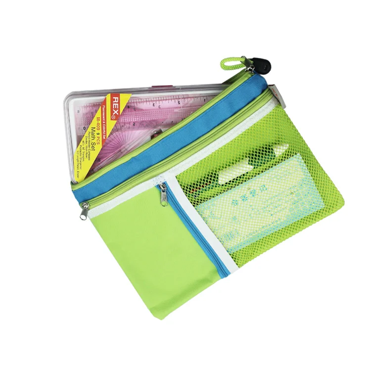 Specializing  production canvas cotton material waterproof learning office supplies zipper pencil bag