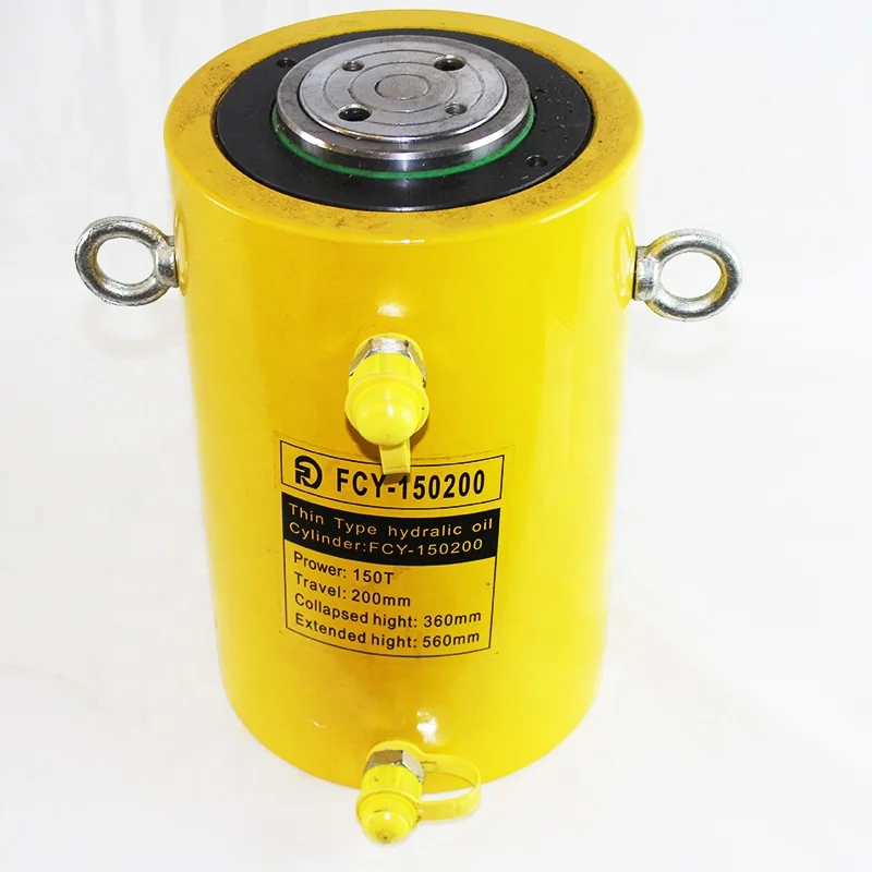 FCY-150200 150ton heavy hydraulic jack for engineering