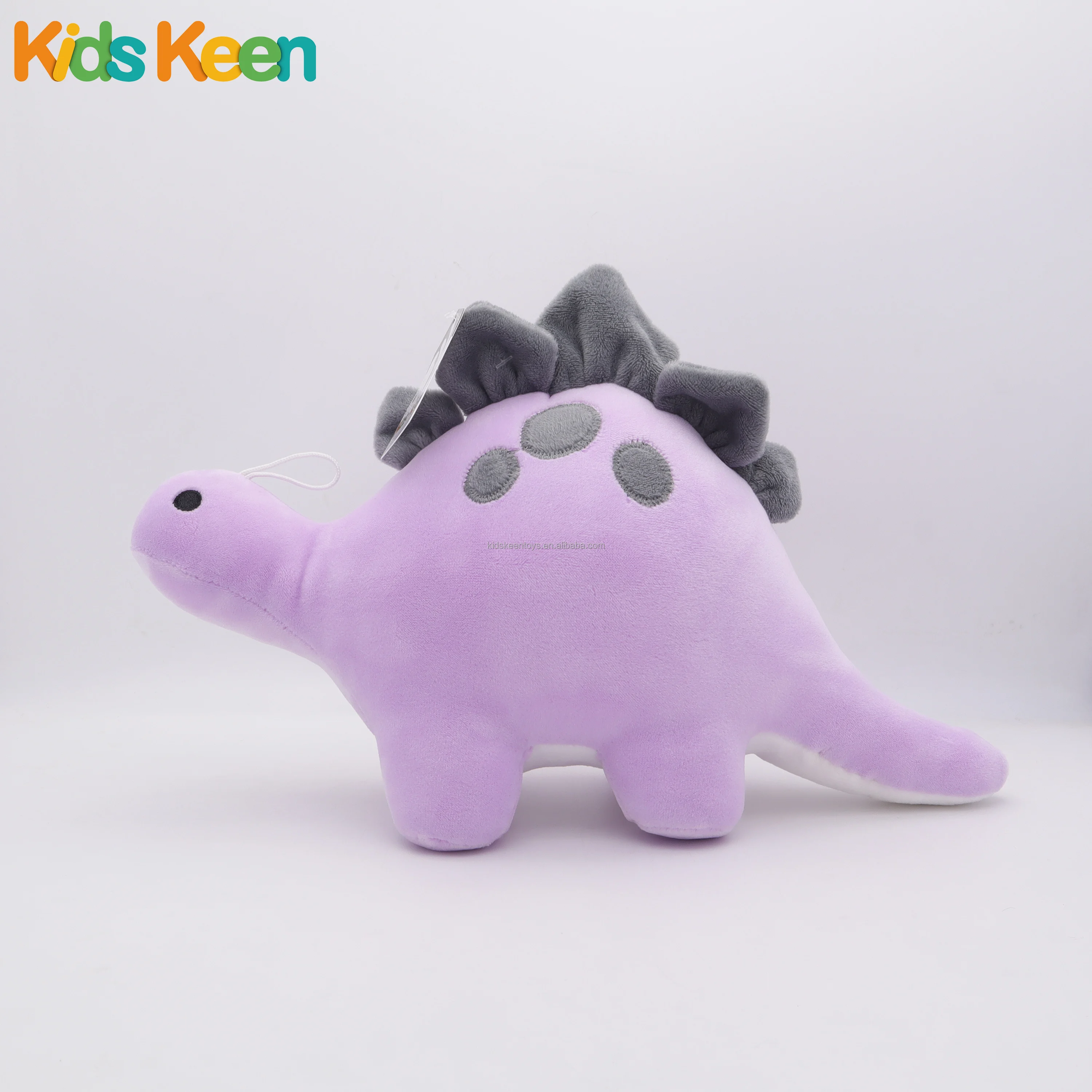Stegosaurus stuffed animal toys custom made doll Stretch super soft fabric in many colors lilligant plush toy dinosaur