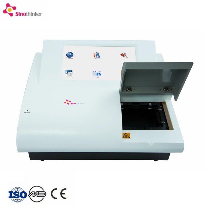 Microplate Prolactin Test Machine Built-In Computer Immunoassay System Clinical Touch Screen Elisa Reader
