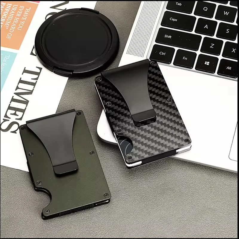 High Quality Pu Leather Thin Wallet Long Minimalist Leather Slim Wallet