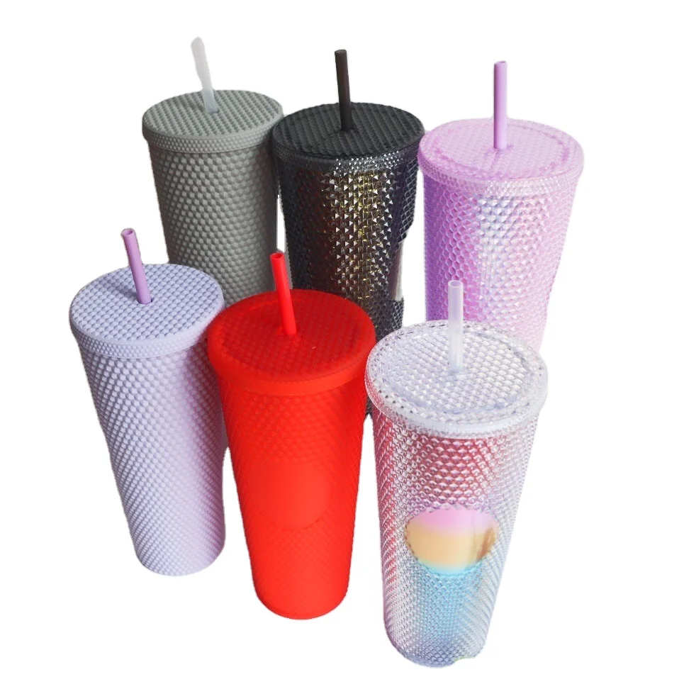Taza изготовленный на заказ для младенцев блестящие прямые двойные стенки пластиковой питьевой многоразовые сублимации Сиппи