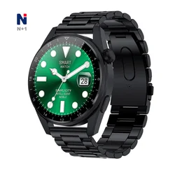 NHK05 with 24--hour heart rate detection and ECG HD Wireless GPS Calling Smart Watch
