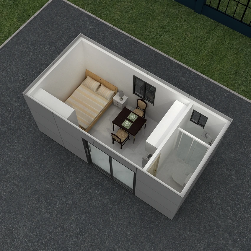 Easy assemble ready modern tiny homes modular container prefab houses