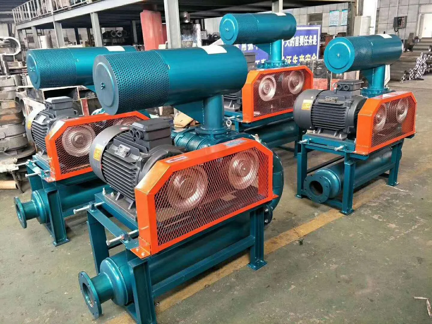 Roots blower for coal chemical gas generators