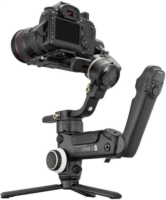 Crane 3S  Support 6.5KG DSLR Camcorder Video Cameras For Nikon Canon 3-Axis Camera Gimbal Stabilizer