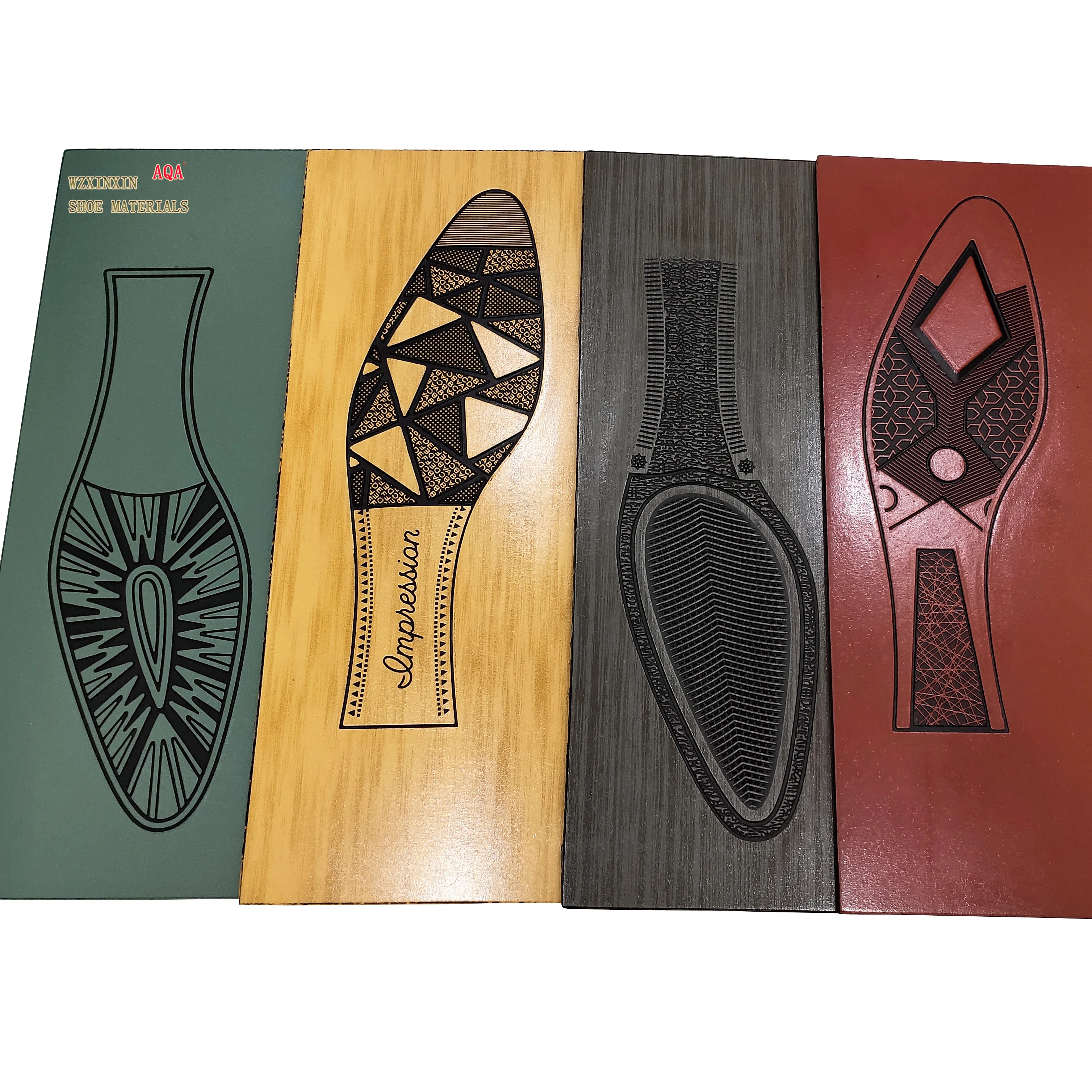 China manufacturer of fashionable design rubber outsole sheet for men leather shoes