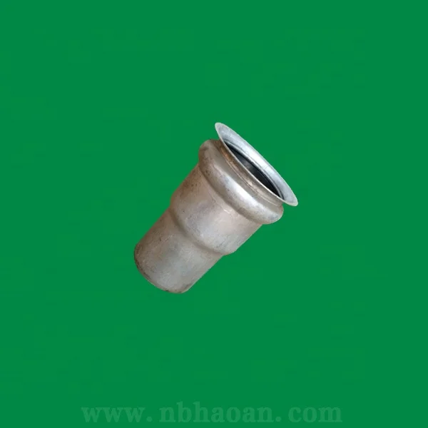 Black Ungalvanized Steel Welded Travis Coupling and Vacuum Coupling