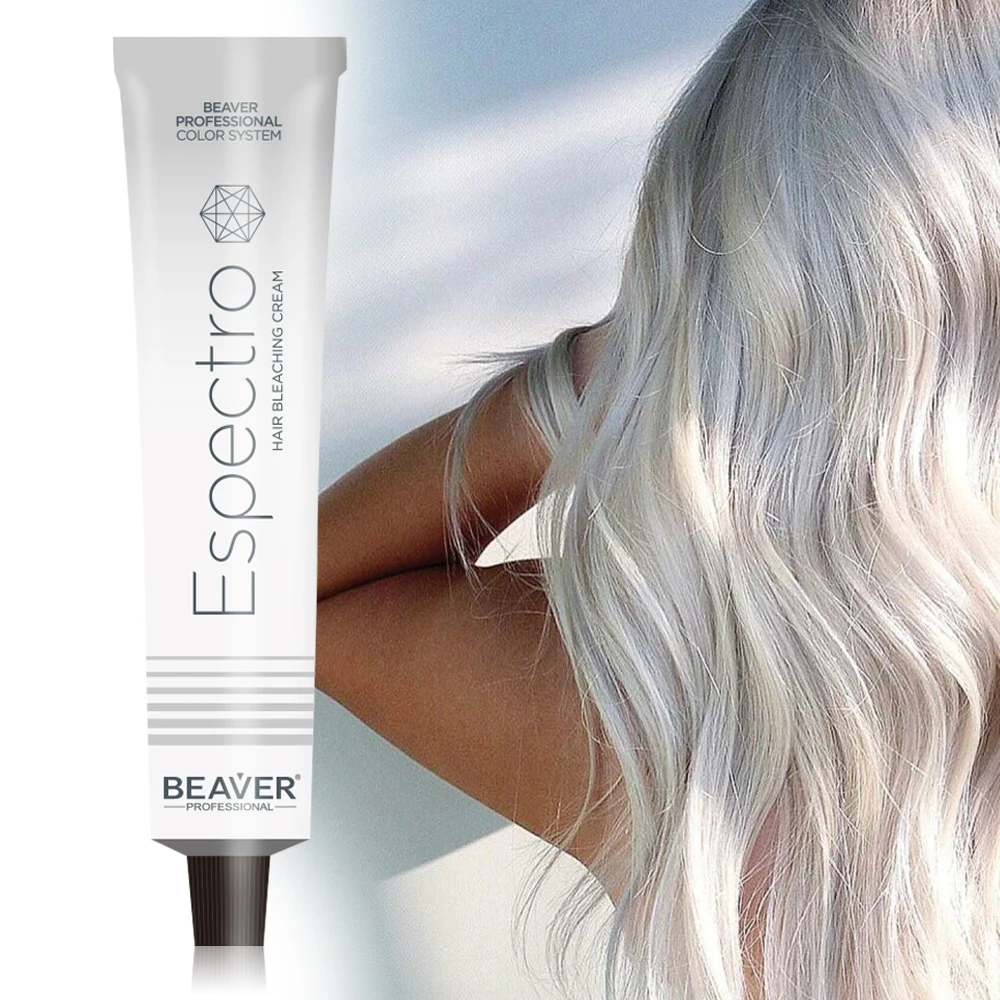 Private Label Hair Bleaching Cream for Color Hair Ammonia Free Formula Non Allergy Oxidant Cream 9 Level Bleach Cream for Hair