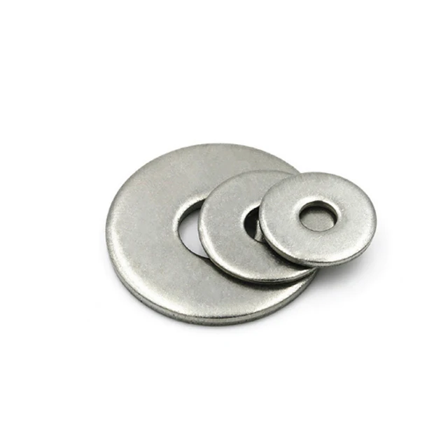 Hardware fasteners small stainless steel washers plain thin flat od metric washer DIN125 9021