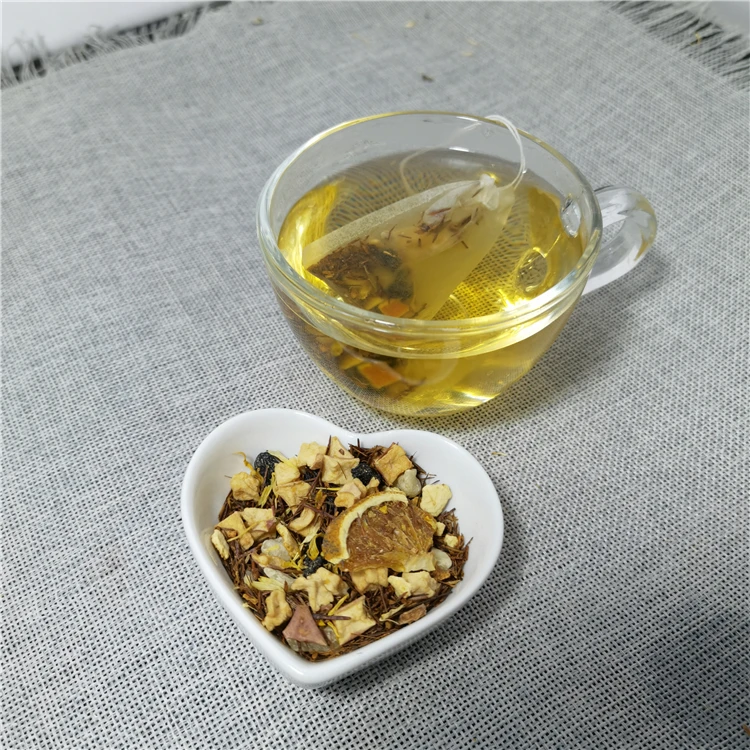 Bulk cheap price lemon fruit citrus south african rooibos black tea