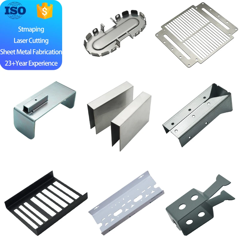 Custom Sheet Metal Fabrication Laser Cutting Service Stainless Steel Aluminum Bending Welding Stamping Parts