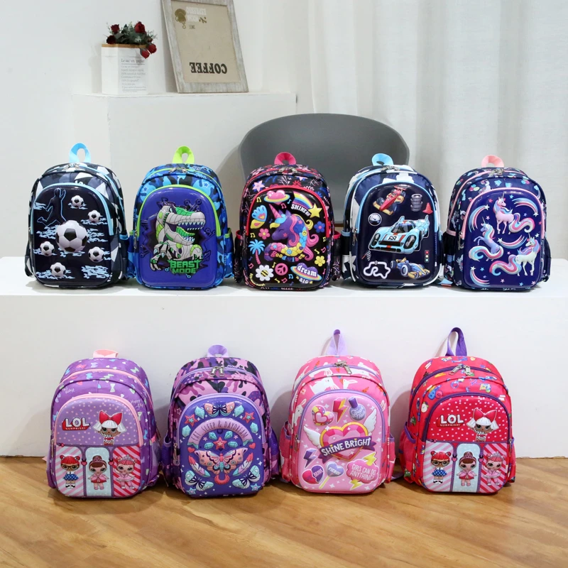Hot Selling Kids Backpack Cartoon School Backpack for Kids Kindergarten Boys and Girls