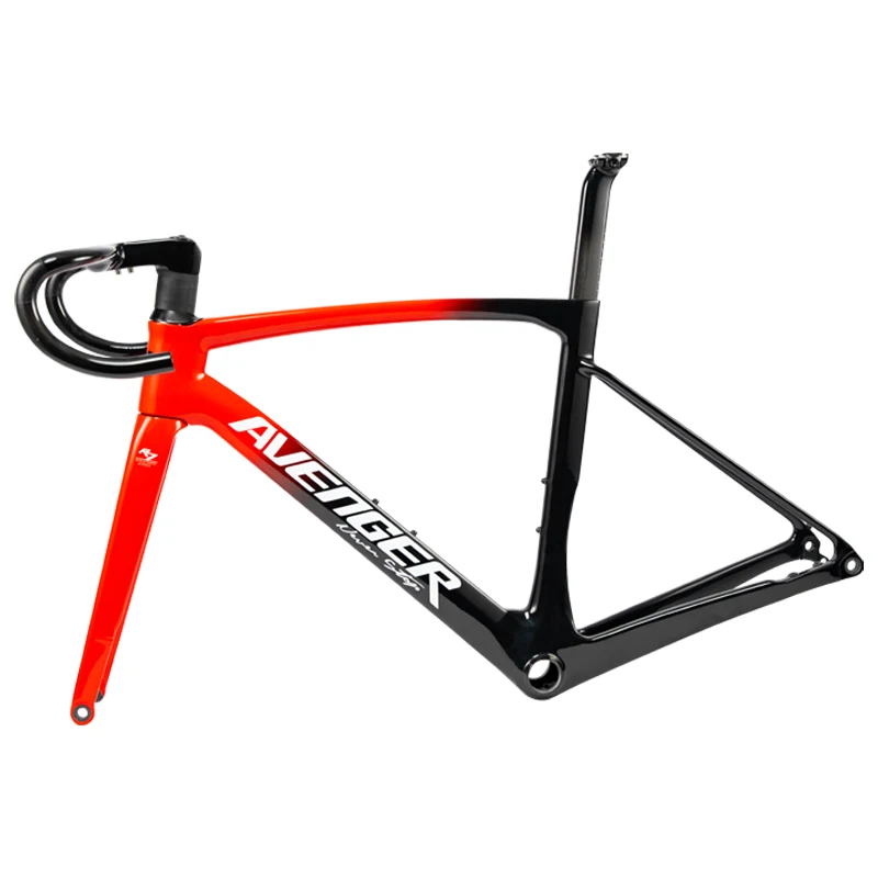 Newest Carbon Road Racing Bike Frame Full Aero  Bike Frame Mechanical& Di2 Road Frameset Road Bike BB86