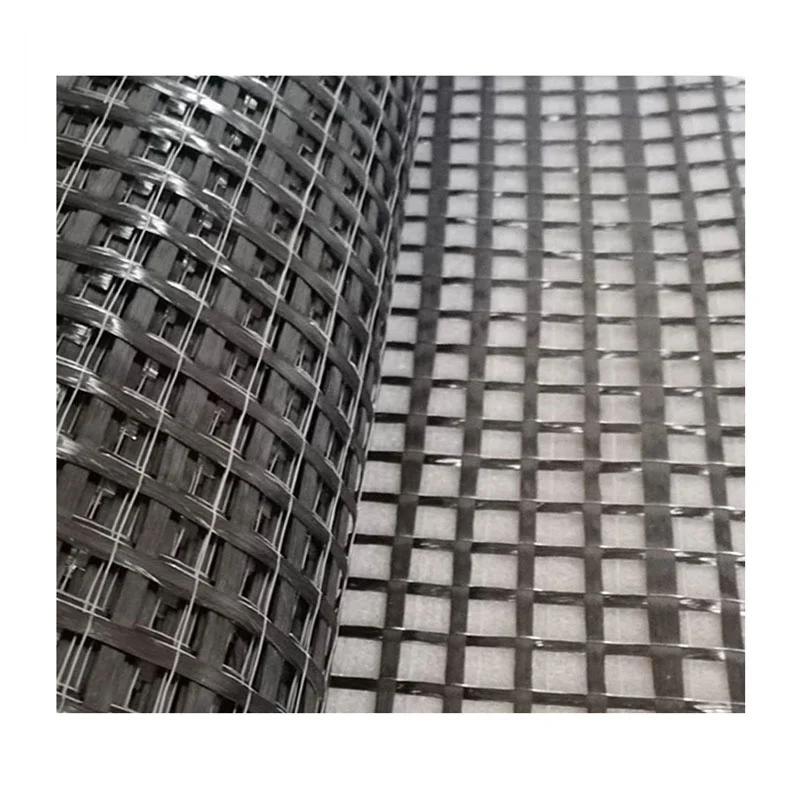 Knitting Geogrid Carbon Fiber Mesh For Concrete Reinforcement