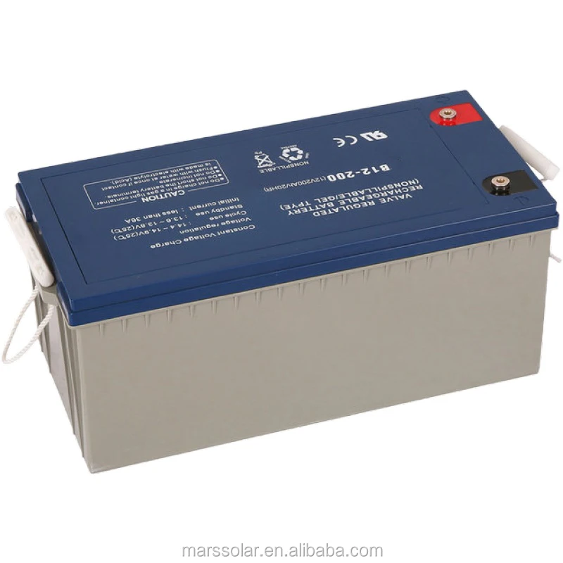 long life rechargeable high capacity 12v 200ah deep cycle Solar Battery 150a Gel Solar Energy Batteries