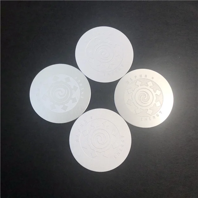 Dong guan Rich OEM  Aluminum Metal Plaques Etched Nameplate Stainless Steel Engraved Logo Name Plates