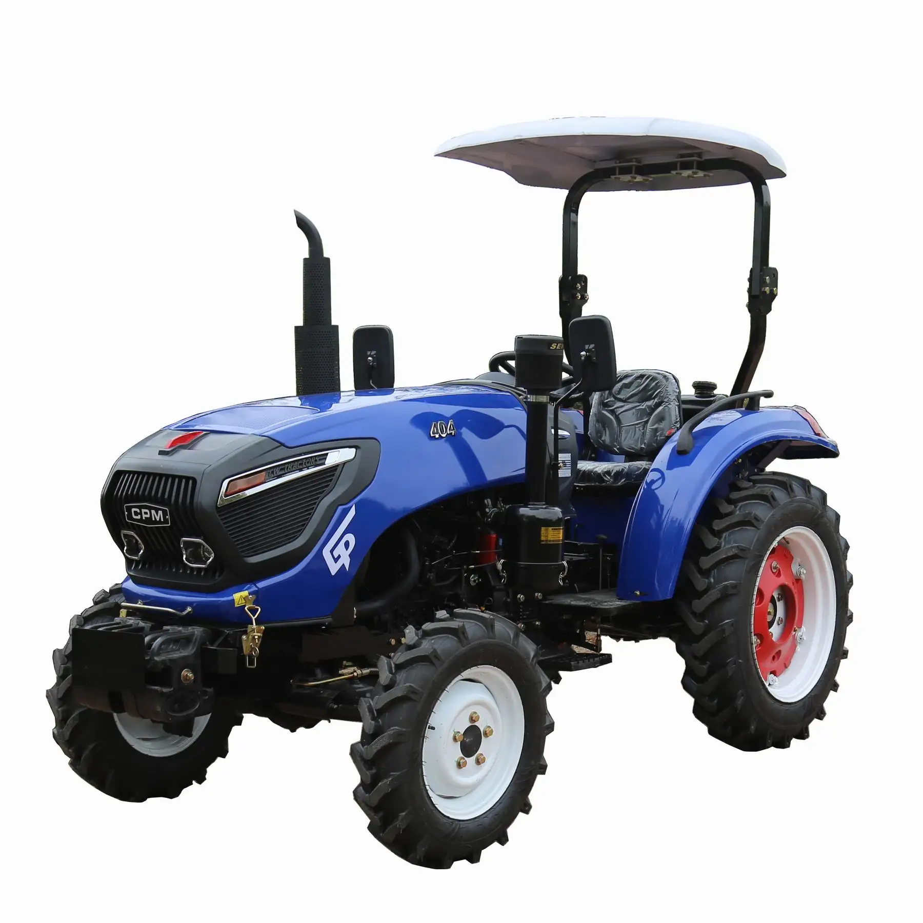 china shandong 40hp agricultural small electric diesel garden agriculture farm mini 4x4 tractor price for sales in georgia