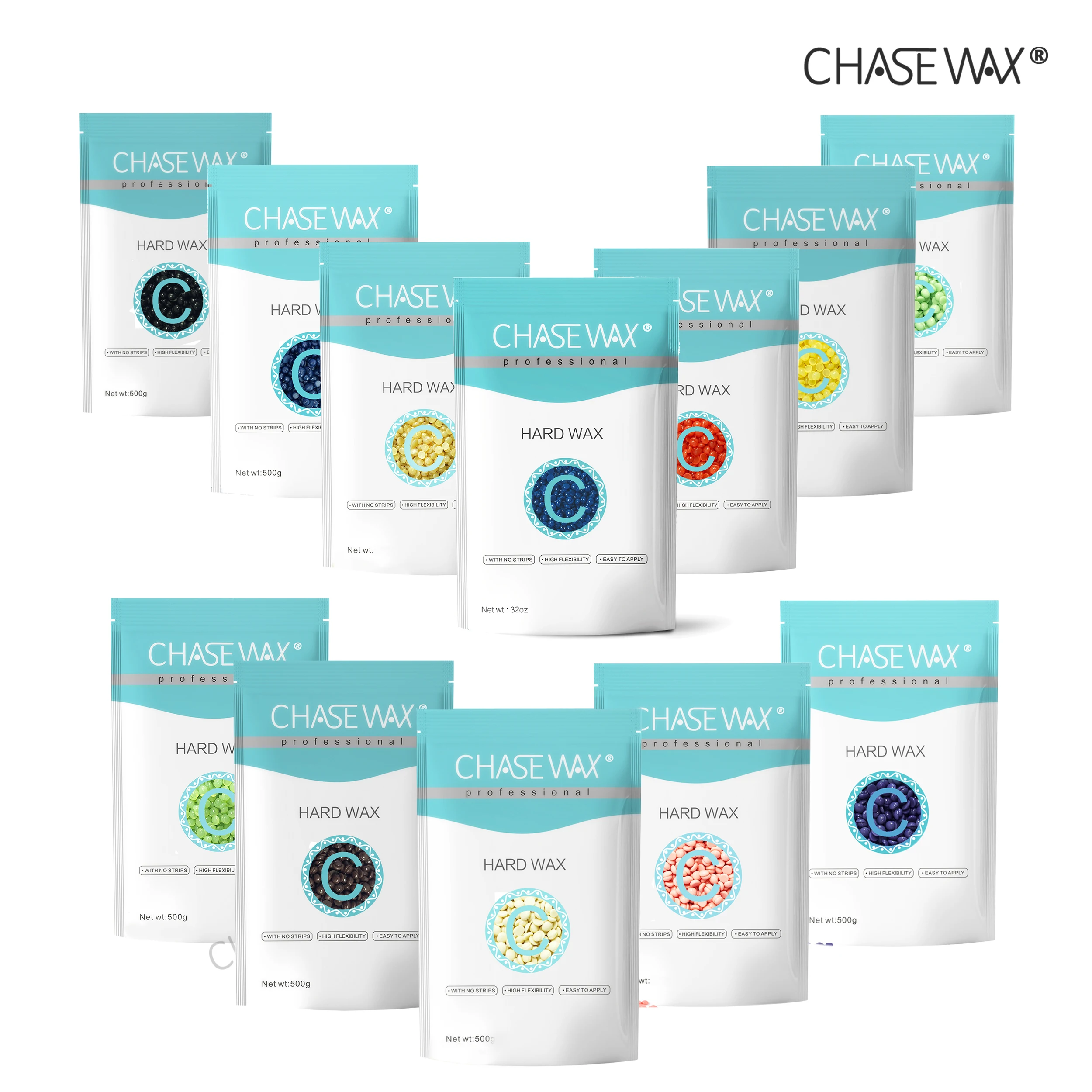 Hairless1000g Tea Tree Hard Wax Painless Hair Removal Wax Hot Wax Beans For Men And Woman