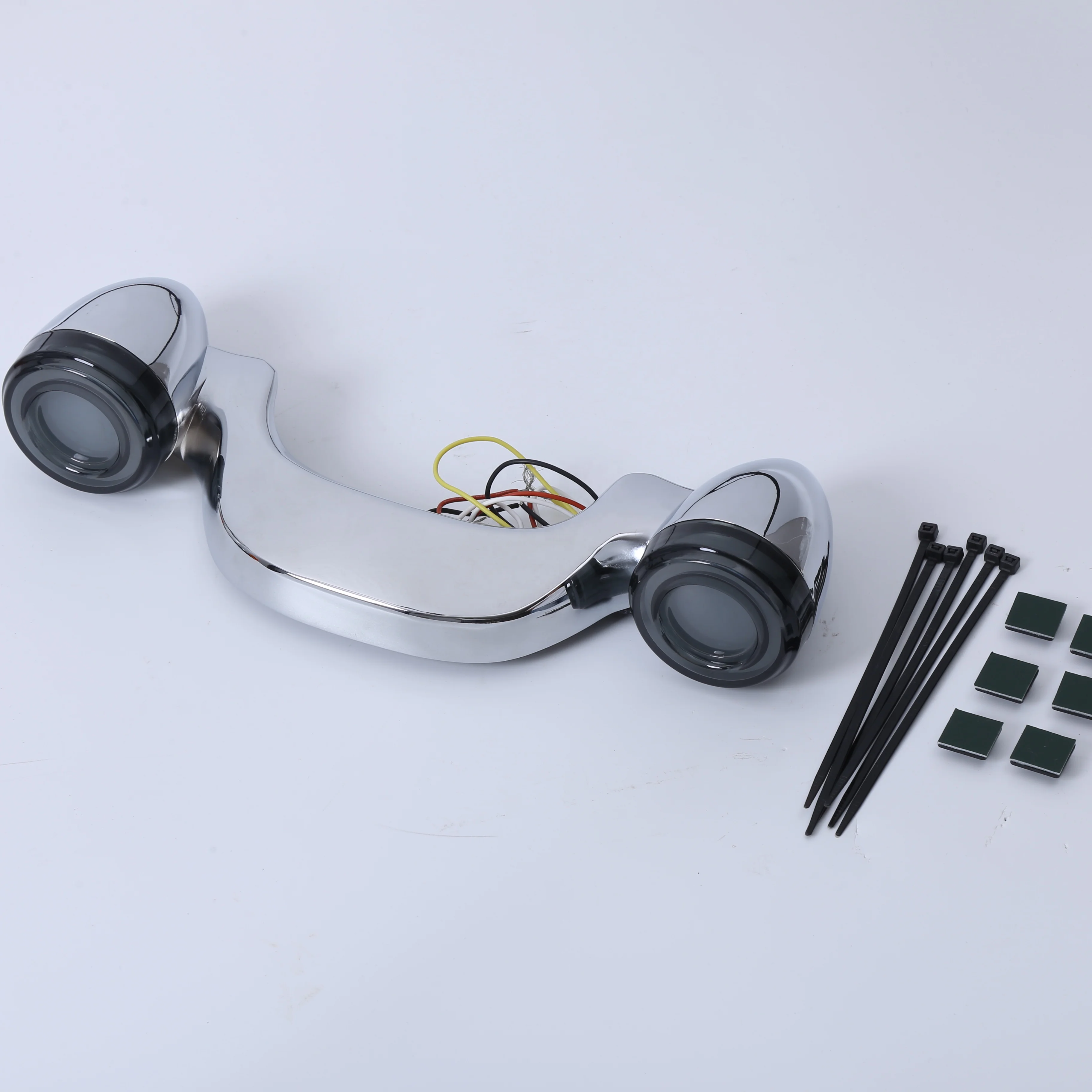 Новый стиль мотоцикла задний указатель поворота светодиодными стоп-сигналами лицензии лампы дневного света для Harley Touring Road King Street Glide