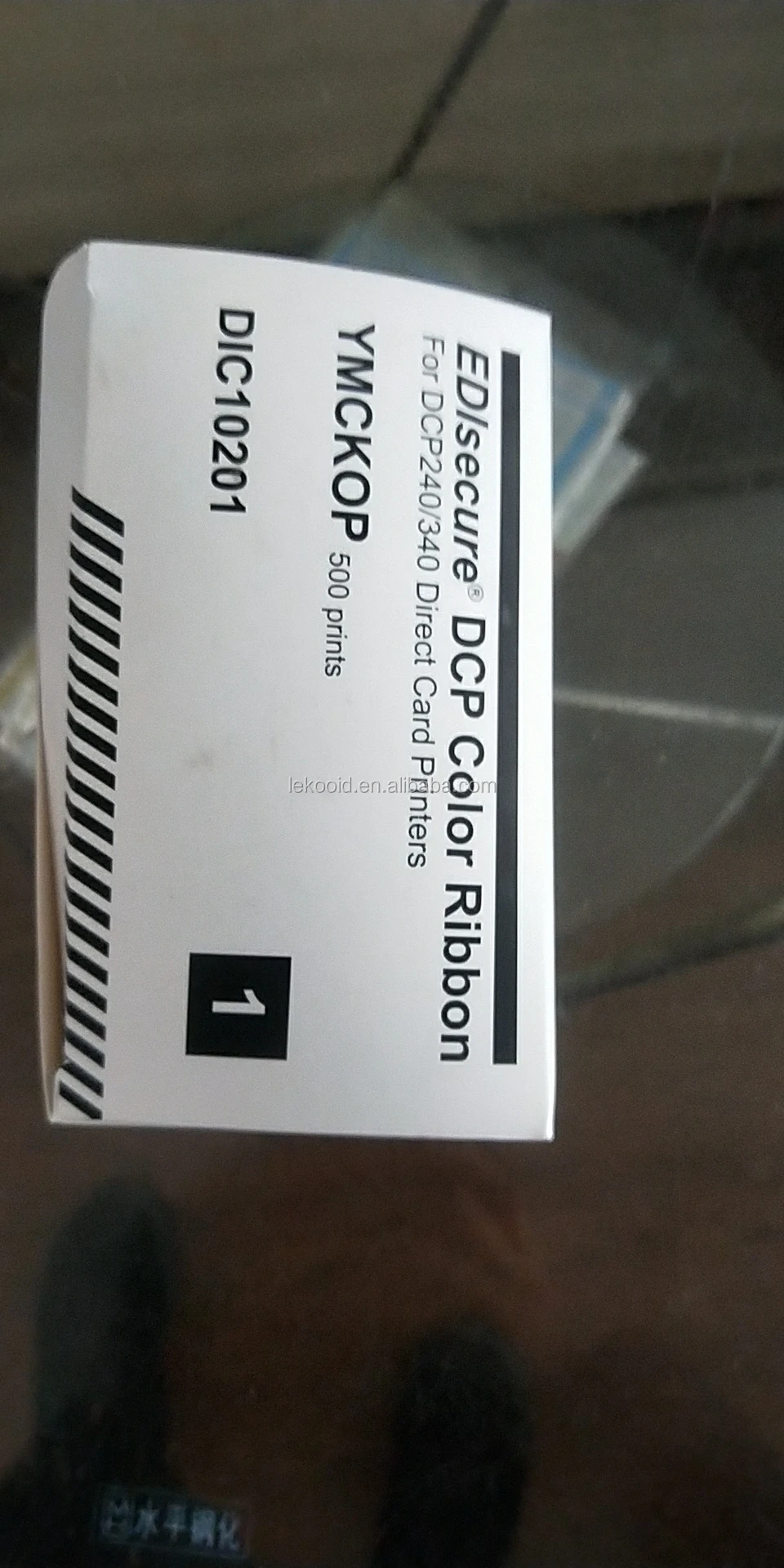 ED Isecure DCP240 + YMCKOP оригинальная цветная лента