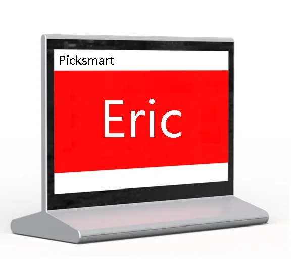 7 5 дюймовая электронная этикетка eink Легкое обновление с помощью мобильной конференц-системы