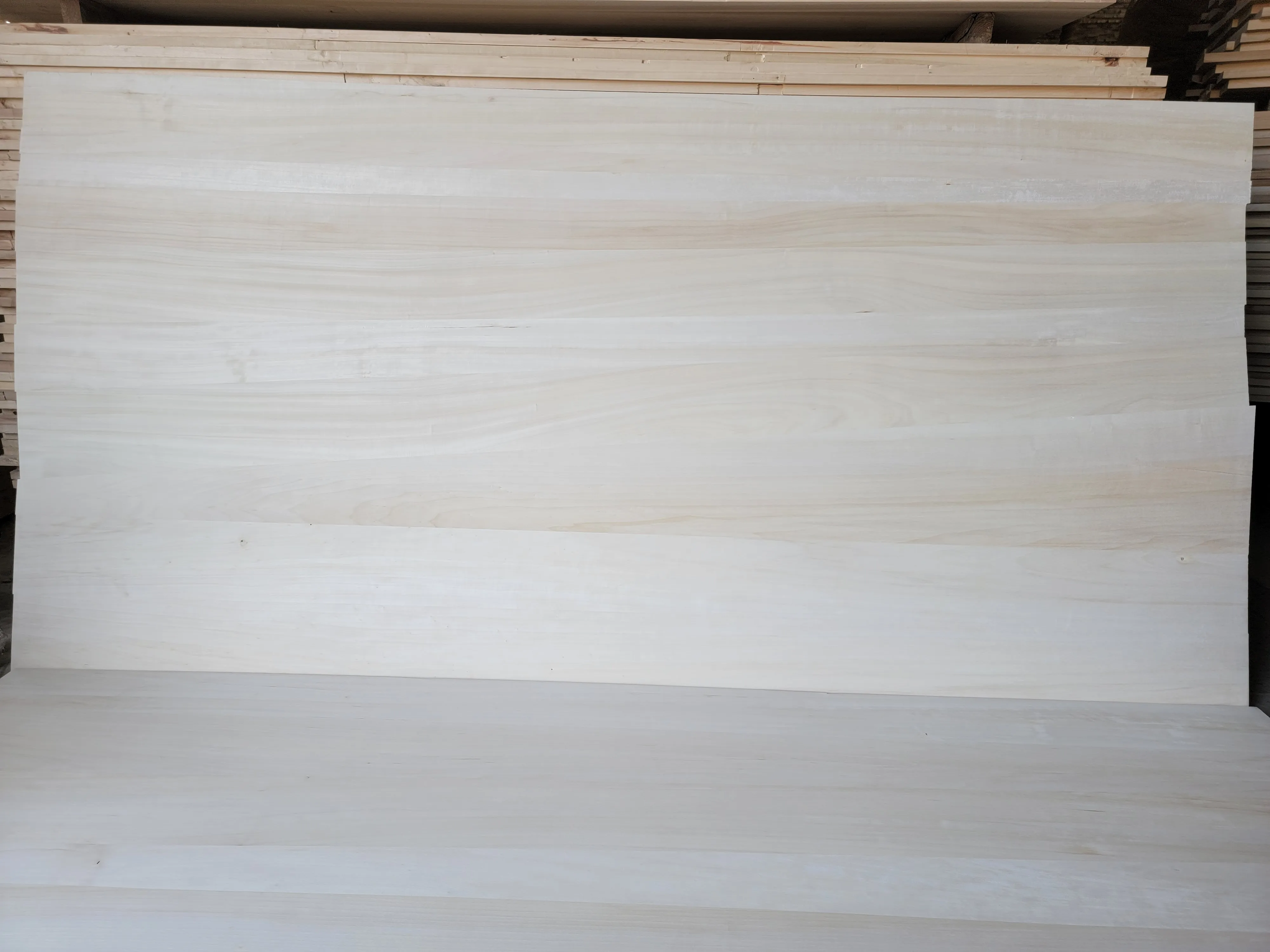 Poplar wood edge glue board Paulownia wood board elements poplar timber production