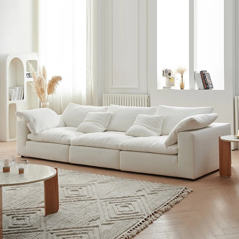 L Shape Corner Wooden convenient Designs Royal Furniture Living Room Sofa Set