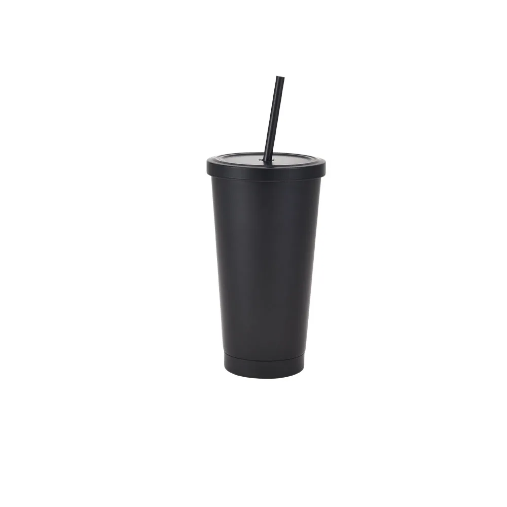 Термокружка для кофе с крышкой, из нержавеющей стали, 16 унций