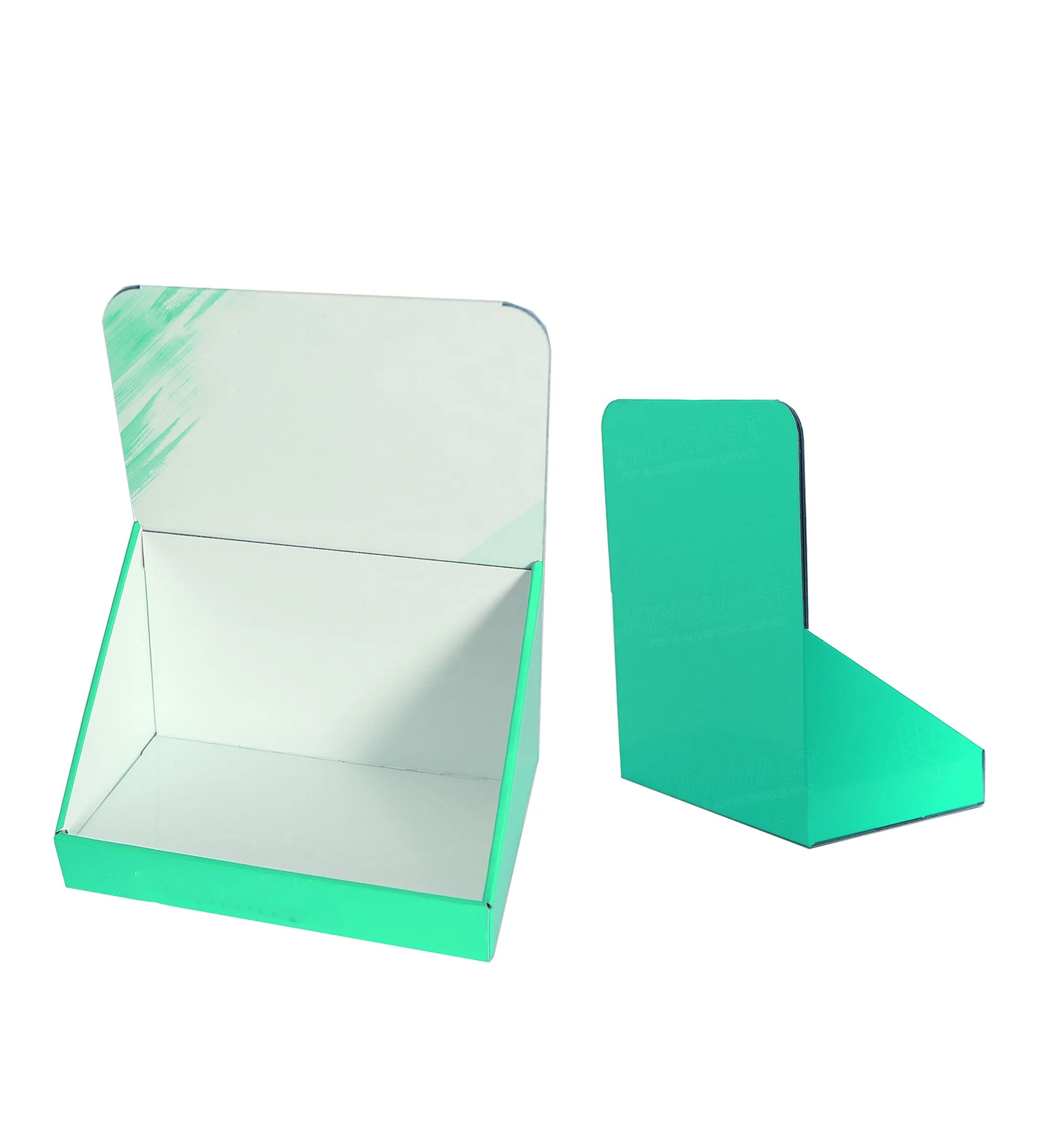 Cheap Price Single Printing PDQ Counter Top Display Unit Easy Assemble Cardboard Display Case Box