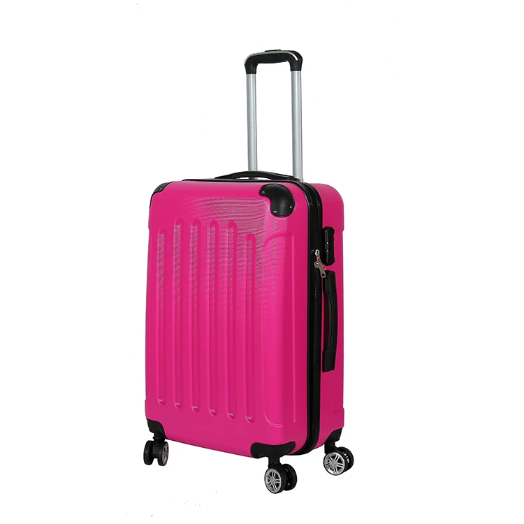 
Hot sale Color Customized Factory cheap luggage ABS trolley suitcase set 