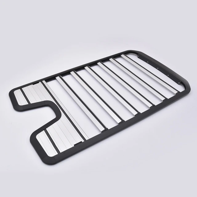 Luggage frame for Land rover defender aluminum 2020+ Rack roof frame 110/90 silvery  car retrofit  uparade black retrofit frames