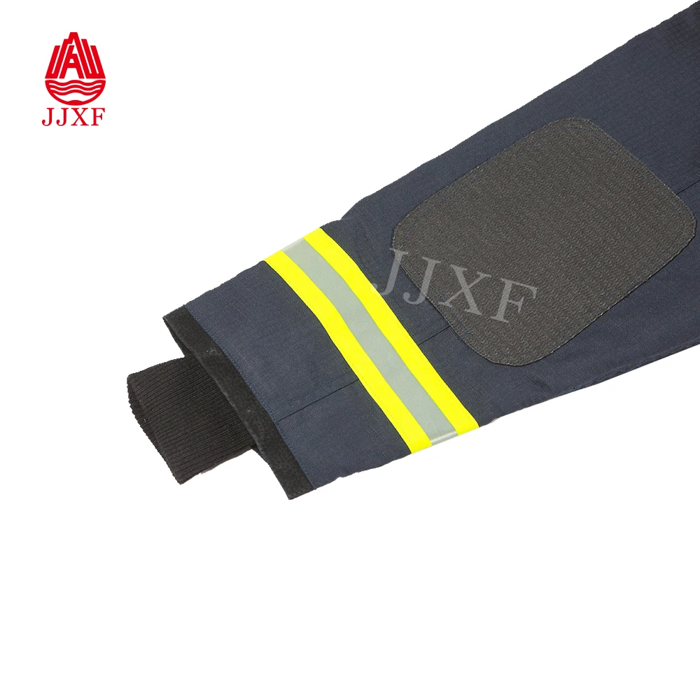 CE Certified Fireman Protective EN469 Rescue Flame Retardant Nomex Fire Fighting Suit for Fire Fighters