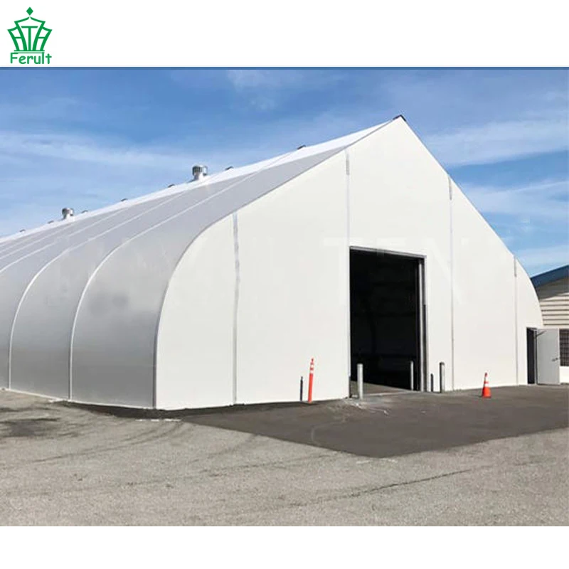 Изготовленная на заказ алюминиевая структура большой склад навес палатка для хранения открытом воздухе