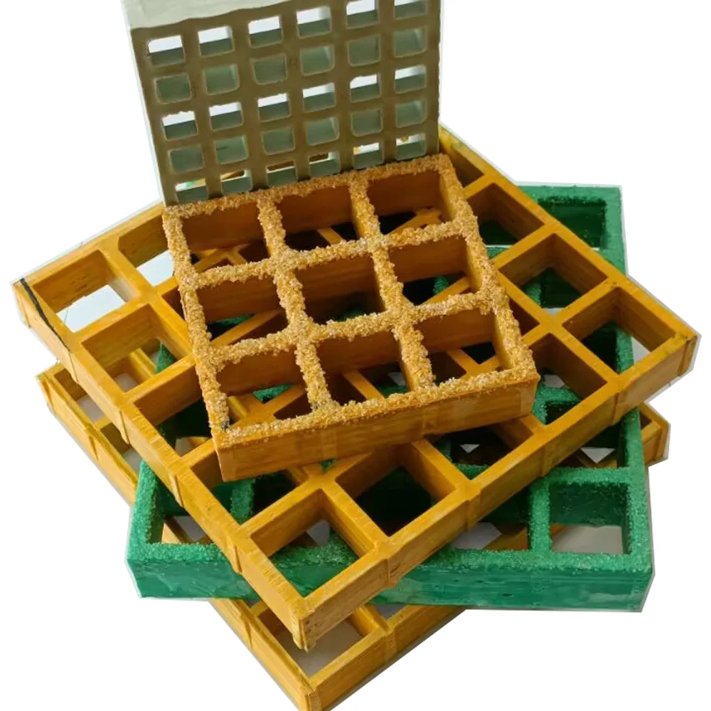 Anti Slip Marina Decking mini mesh grit top 38x38 1220x3660 fiberglass grp frp grate/grid frp grating bunnings
